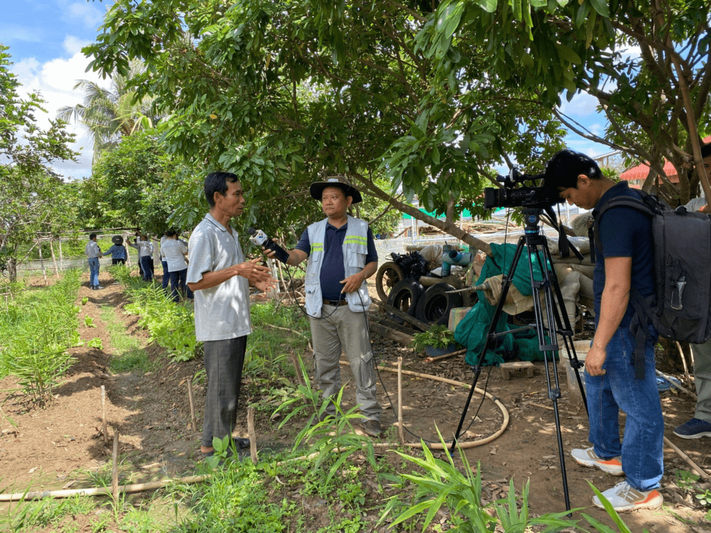 Journalist Field Visit to SSLA Key-Farmers to Explore Agroecology Practices