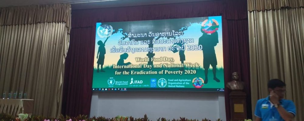 World Food Day celebration in Lao PDR