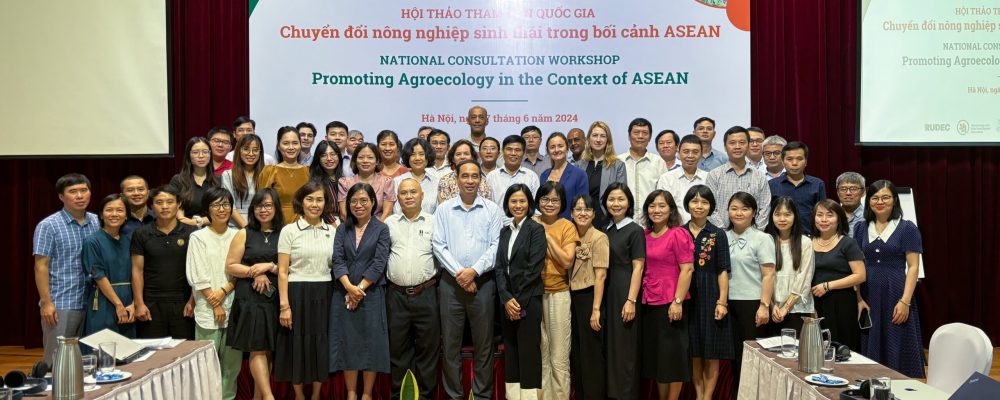 National consultation workshop to promoting Agroecology in the context of ASEAN in Vietnam