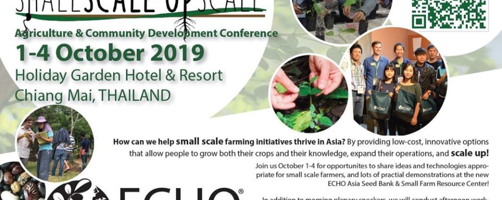 ECHO Asia Agriculture & Community Development Conference 2019