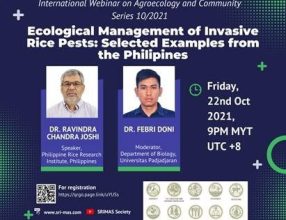 International Webinar Series on Agroecology and Community Series X/2021, 22 October 2021