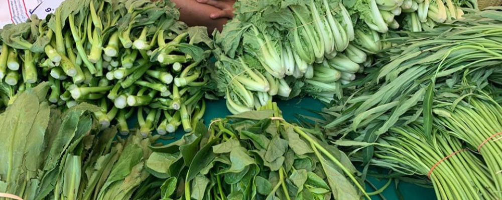 Support local farmers markets, support farmers for food security
